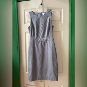 J. Crew Classic Gray Midi Dress